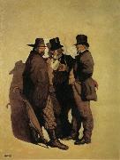 NC Wyeth The Carpetbaggers oil painting artist